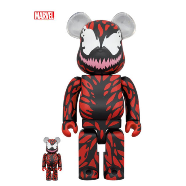 BE@RBRICK CARNAGE shuttle space 100％400％