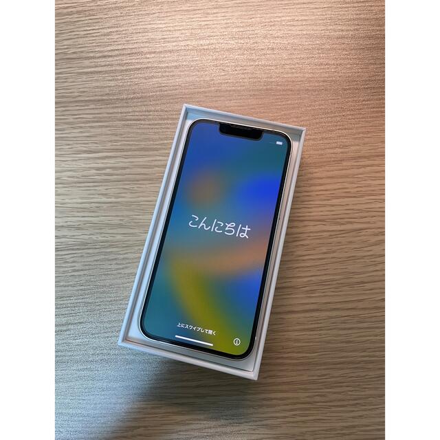 iPhone13 mini 128GB スターライト simフリースマートフォン本体