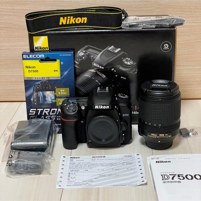 オマケ付き　美品　Nikon D7500 18-140 VR レンズキット