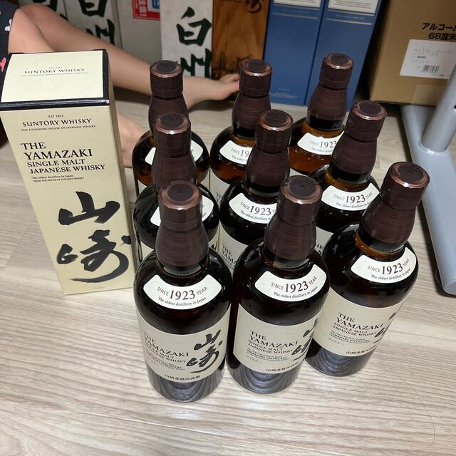 サントリー(サントリー)のサントリー　 山崎【10本セット】 食品/飲料/酒の酒(ウイスキー)の商品写真