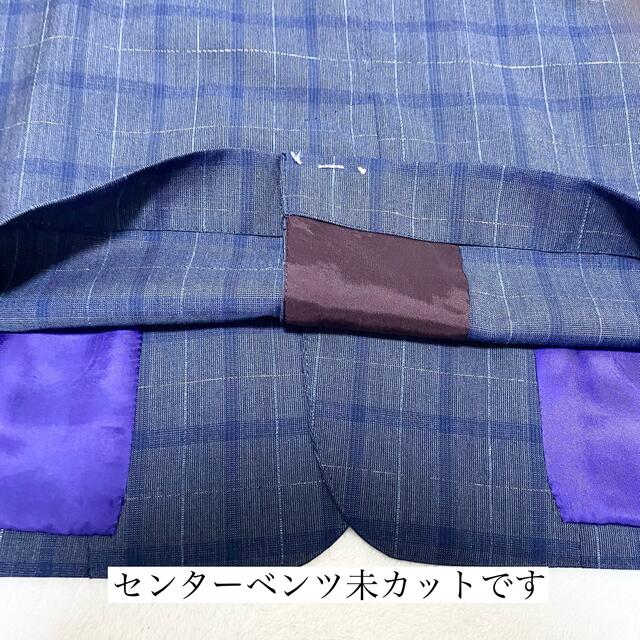 新品】青チェック 伊名門Tollegno1900 ポールスミス セットアップ-