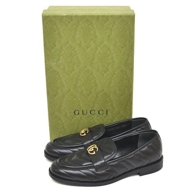 Gucci(グッチ)のほぼ新品♪グッチ 定価14万 GGマーモント ローファー 36.5(約23.5 レディースの靴/シューズ(ローファー/革靴)の商品写真