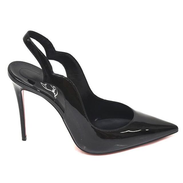 ほぼ新品❤️ルブタン 定価9.7万 エナメル パンプス 37(約23.5-24-