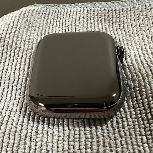 【新品】AppleWatch7 45mm グラファイト ミラネーゼループ AC+ 5
