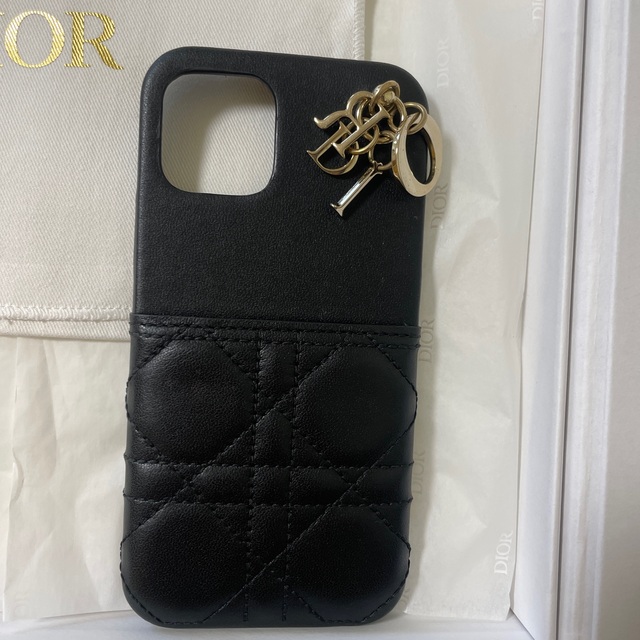 Dior(ディオール)のDIOR iPhone12ケース　黒　ブラック　アイフォンケース スマホ/家電/カメラのスマホアクセサリー(iPhoneケース)の商品写真