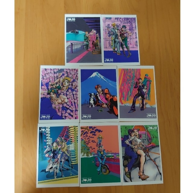 ジョジョ展 ポストカード8枚セット＋25枚セット エンタメ/ホビーのおもちゃ/ぬいぐるみ(キャラクターグッズ)の商品写真