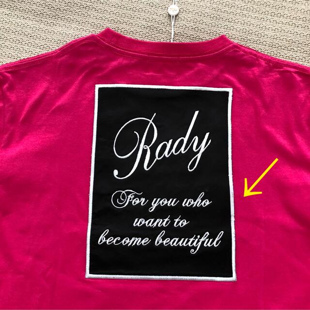Rady(レディー)の85cm ちびRady 女の子長袖Tシャツ　新品　訳あり キッズ/ベビー/マタニティのベビー服(~85cm)(Ｔシャツ)の商品写真