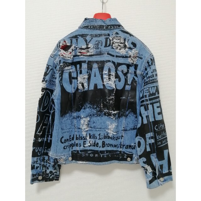 ☆新品・レディース☆【 Jeremy Scott 】デニムジャケット 青