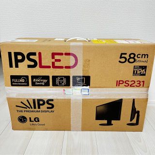 エルジーエレクトロニクス(LG Electronics)のIPS231 LG モニター(ディスプレイ)