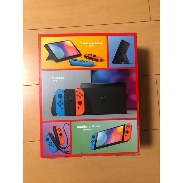 Nintendo Switch (有機ELモデル) 本体 ネオン エンタメ/ホビーのゲームソフト/ゲーム機本体(家庭用ゲーム機本体)の商品写真