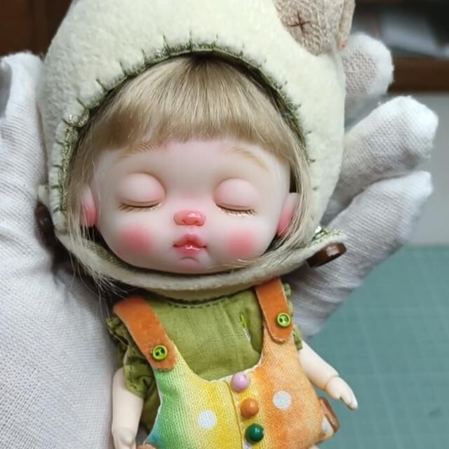 ショッピング日本 オビツ11ドール創作人形 ob11粘土ドールヘッドのみ