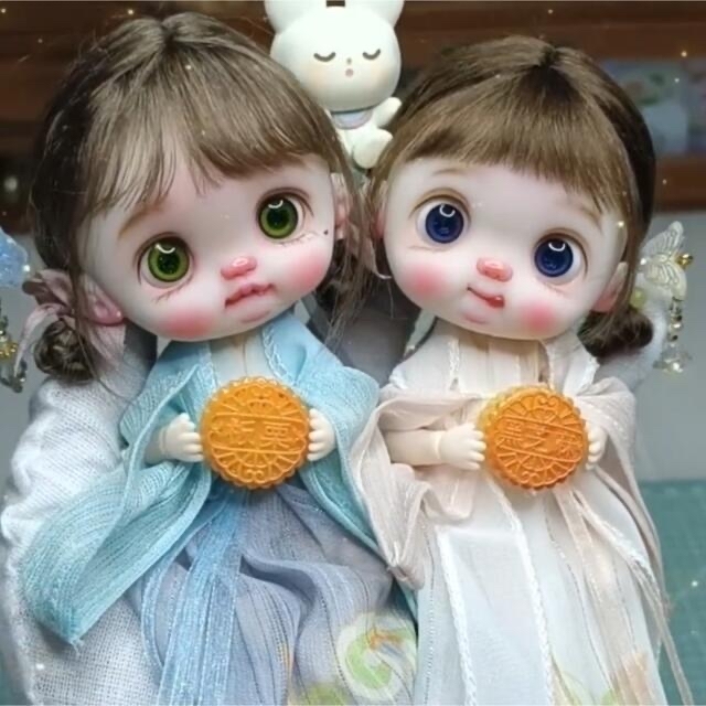 オビツ11ドール創作人形ob11ドール粘土ドールヘッドのみの通販 by みゅ 
