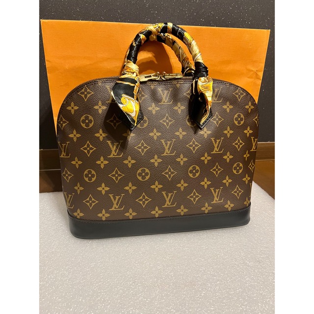 LOUIS VUITTON】ルイヴィトン『モノグラム アルマ』M51130 レディース ハンドバッグ 1週間保証【】 