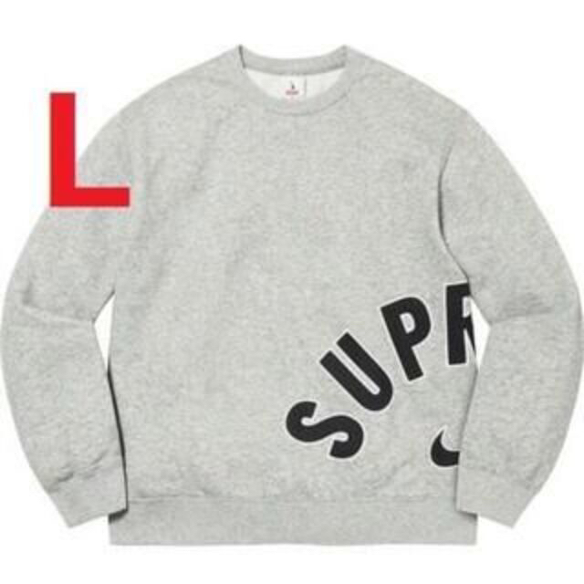 Supreme Nike Arc Crewneck Grey large