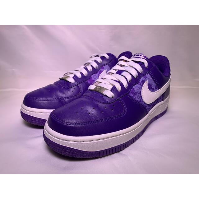 NIKE - NIKE AIR FORCE 1 WMNS PUP/WHT 23.0cmの通販 by III POWER