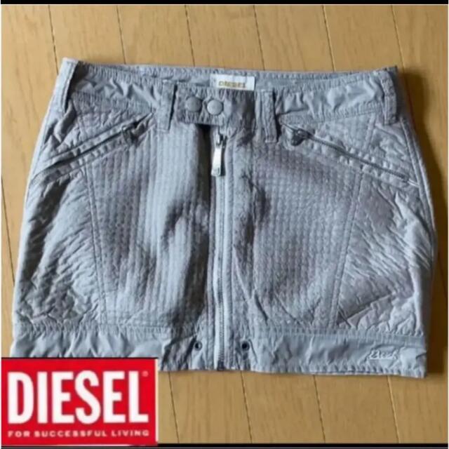 DIESEL(ディーゼル)の【本日まで出品SALE】DIESELキルティングスカート レディースのスカート(ミニスカート)の商品写真