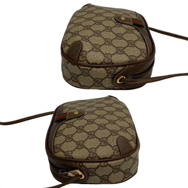 クリーニン Gucci レザー ミニ ショルダーバッグの通販 by アフロ