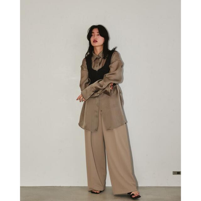 TODAYFUL(トゥデイフル)の【TODAYFUL】Doubletuck Twill Trousers レディースのパンツ(その他)の商品写真