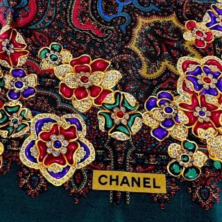 シャネル(CHANEL)のシャネル ショール シルク劇大判 135×135cm(マフラー/ショール)