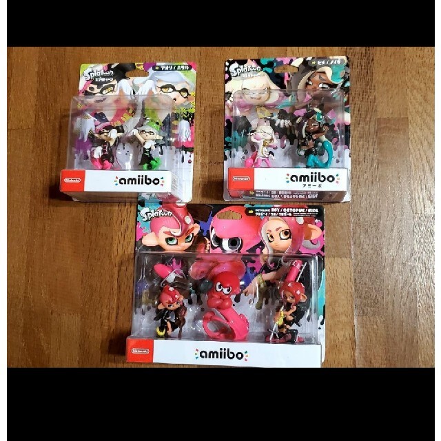 新品未開封　スプラトゥーン　amiibo