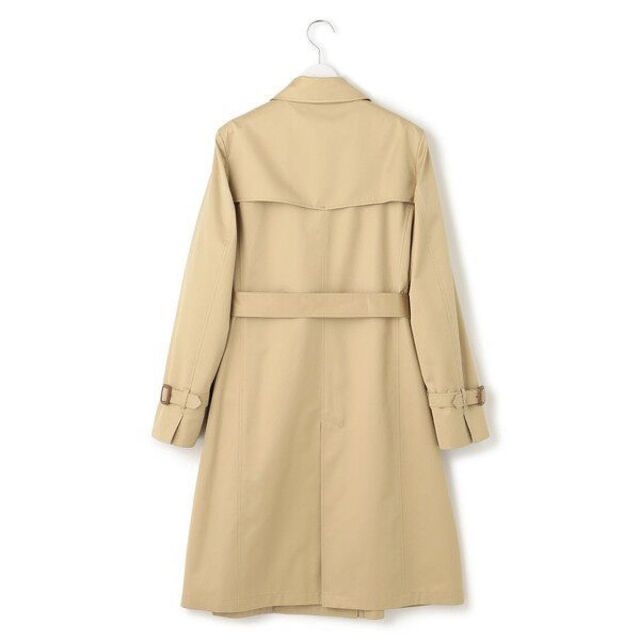 B722新品23区コットンエステルギャバジントレンチコート44¥34100-