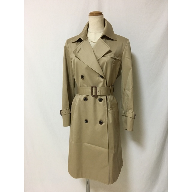 B722新品23区Sコットンエステルギャバジントレンチコート44¥34100