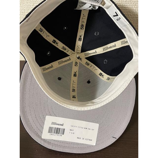 ブラウン×ピンク jjjjound ジョウンドNew Era Cap 7 7/8 ネイビー