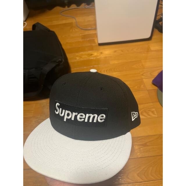 supreme no comp box logo newera 7 5/8のサムネイル