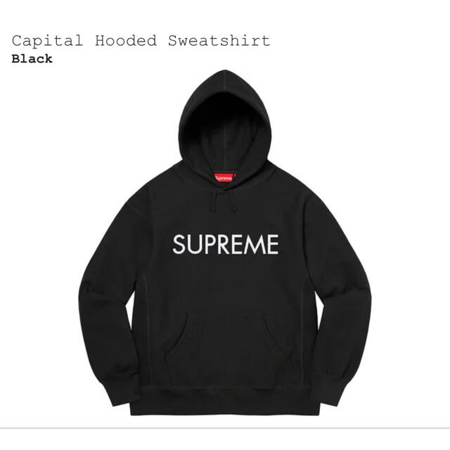 Supreme(シュプリーム)のsupreme capital hooded sweatshirt パーカー メンズのトップス(パーカー)の商品写真