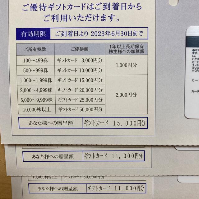 チケットエディオン　株主優待　37000円