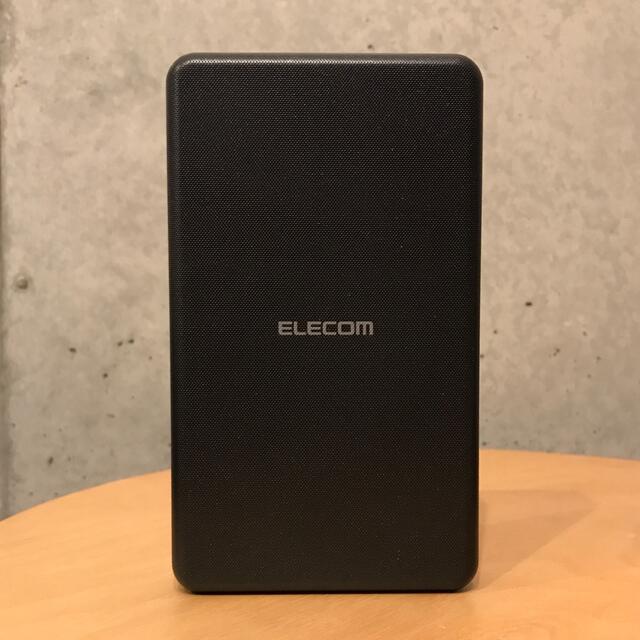 ELECOM(エレコム)のELECOM モバイルバッテリー DE-C19L-20000BK スマホ/家電/カメラのスマートフォン/携帯電話(バッテリー/充電器)の商品写真