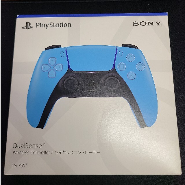 PlayStation(プレイステーション)の【PS5】Dual Sense ワイヤレスコントローラー エンタメ/ホビーのゲームソフト/ゲーム機本体(その他)の商品写真