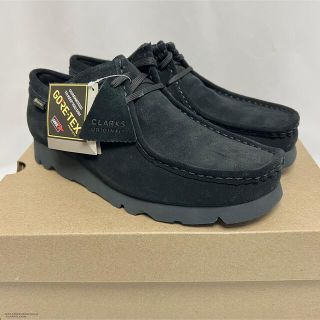 クラークス(Clarks)のクラークス Wallabee ワラビー 黒 ゴアテックス Clarks GORE(スリッポン/モカシン)