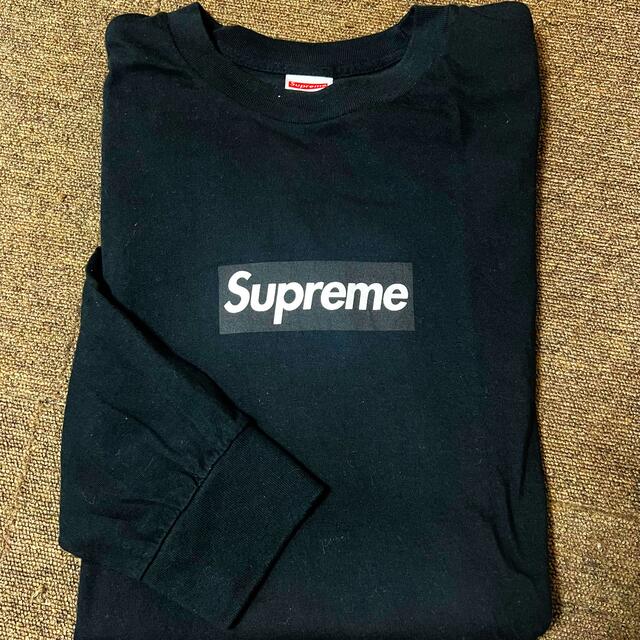 Supreme(シュプリーム)の XL★黒☆ supreme  box logo l/s tee メンズのトップス(Tシャツ/カットソー(七分/長袖))の商品写真