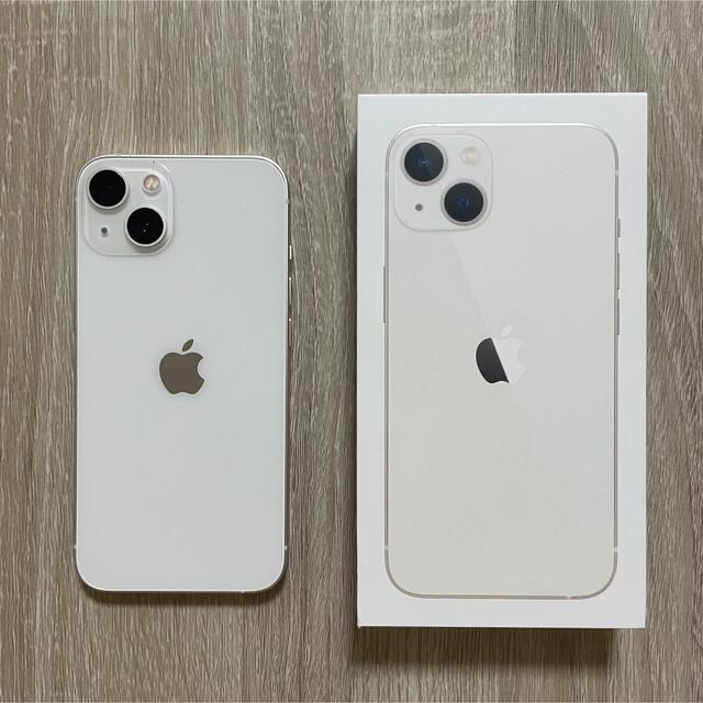 【美品】iPhone 13 スターライト 512 GB SIMフリー