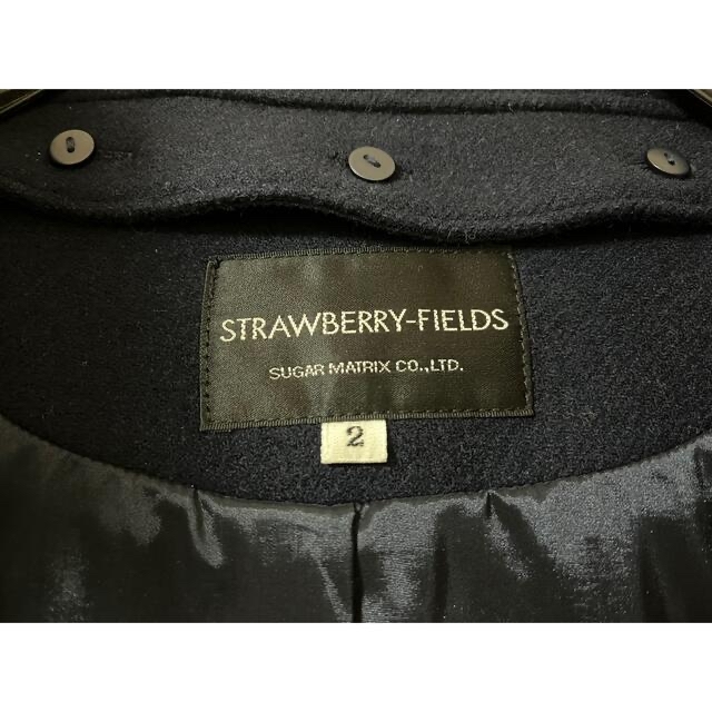 STRAWBERRY-FIELDS(ストロベリーフィールズ)のストロベリーフィールズ　コート レディースのジャケット/アウター(ロングコート)の商品写真