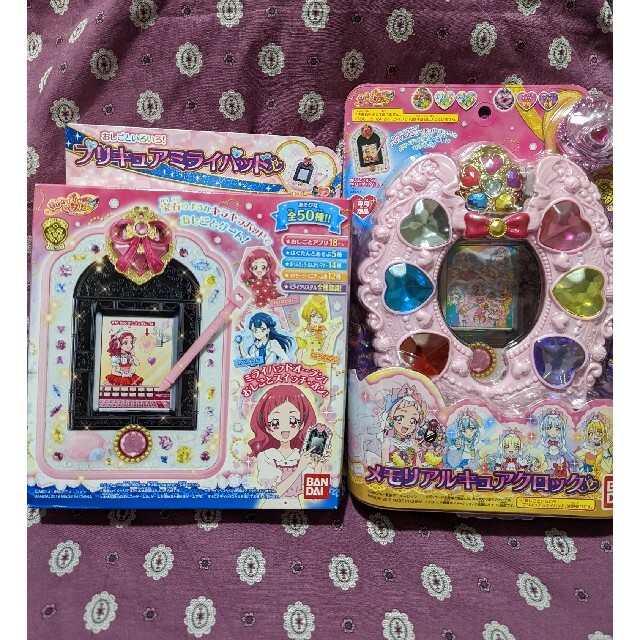 HUGっとプリキュア ミライパッド&メモリアルキュアクロックの HUGっとプリキュア ミライパッド&メモリアルキュアクロックの