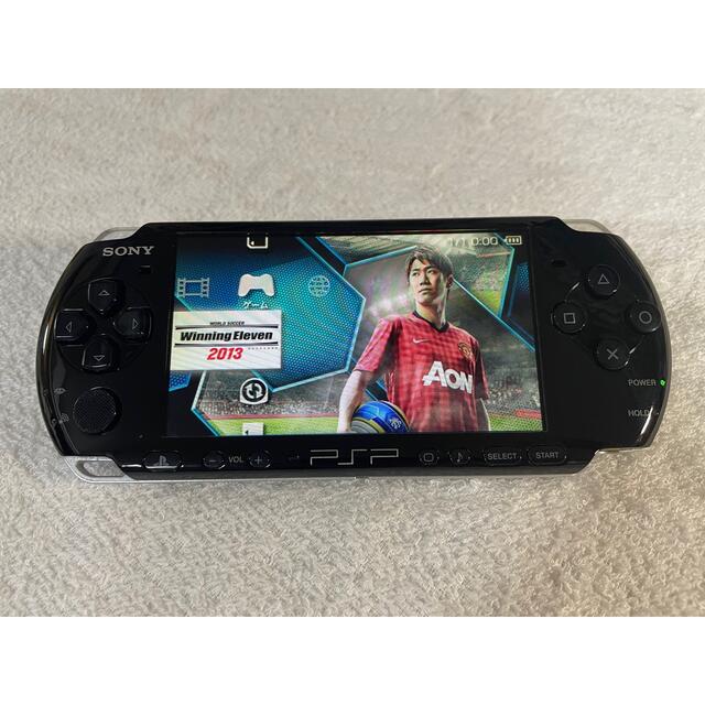 レア PSP-3000(PSP-3000XUB) ウイニングイレブンモデル 3