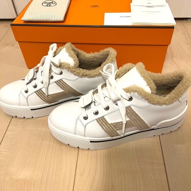 愛用 Hermes - エルメス スニーカー デア 美品 スニーカー - desplans.com