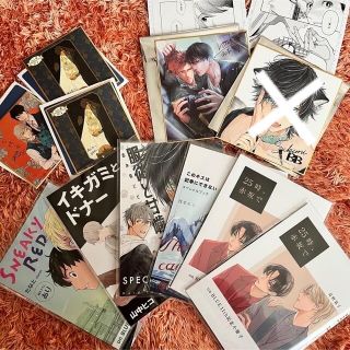 onBLUE 11周年記念小冊子　ミニ色紙　chara バースデーフェア (ボーイズラブ(BL))