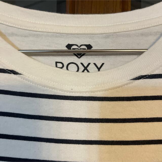 Roxy(ロキシー)のROXY ロキシー　ボーダー　レディース　トップス  ゆったりサイズ　S レディースのトップス(Tシャツ(半袖/袖なし))の商品写真