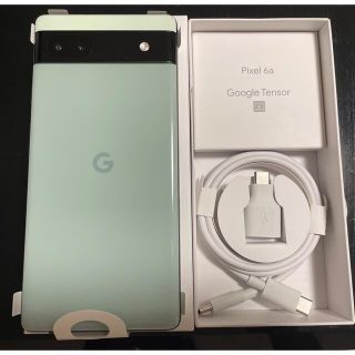 グーグルピクセル(Google Pixel)のGoogle Pixel 6a 128GB グリーン(スマートフォン本体)