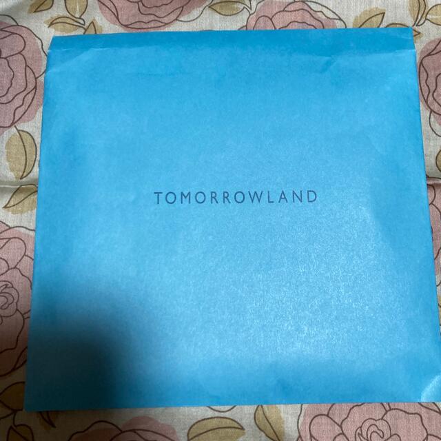 TOMORROWLAND(トゥモローランド)のTOMORROWLANDストライプ柄新品未使用ハンカチ レディースのファッション小物(ハンカチ)の商品写真