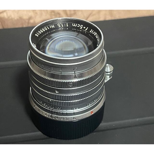 LEICA(ライカ)のLeica Summarit 50mm F1.5 前期Mマウント フィルター付き スマホ/家電/カメラのカメラ(レンズ(単焦点))の商品写真