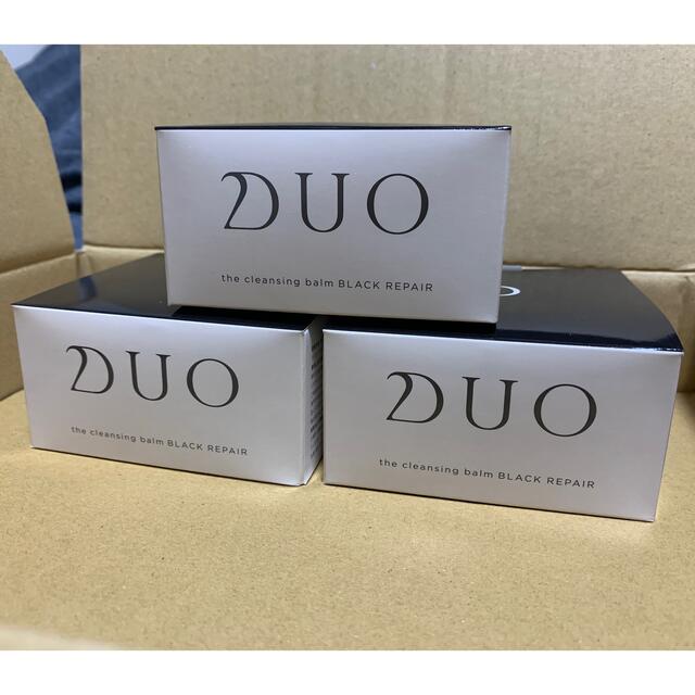 DUO クレンジングバーム　ブラックリペア　3個セット コスメ/美容のスキンケア/基礎化粧品(クレンジング/メイク落とし)の商品写真