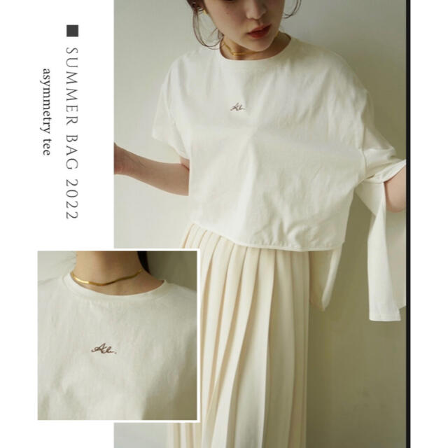 acka summer bag 2022 asymmetry teeの通販 by ❤︎|ラクマ