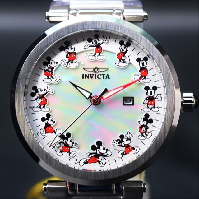 INVICTA(インビクタ)のインビクタ『Disney ミッキー39252』★世界限定★シェルダイアル レディースのファッション小物(腕時計)の商品写真