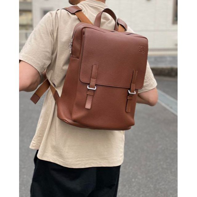 ギフト】 LOEWE - LOEWE ロエべ リュック ミリタリーバックパック 良品