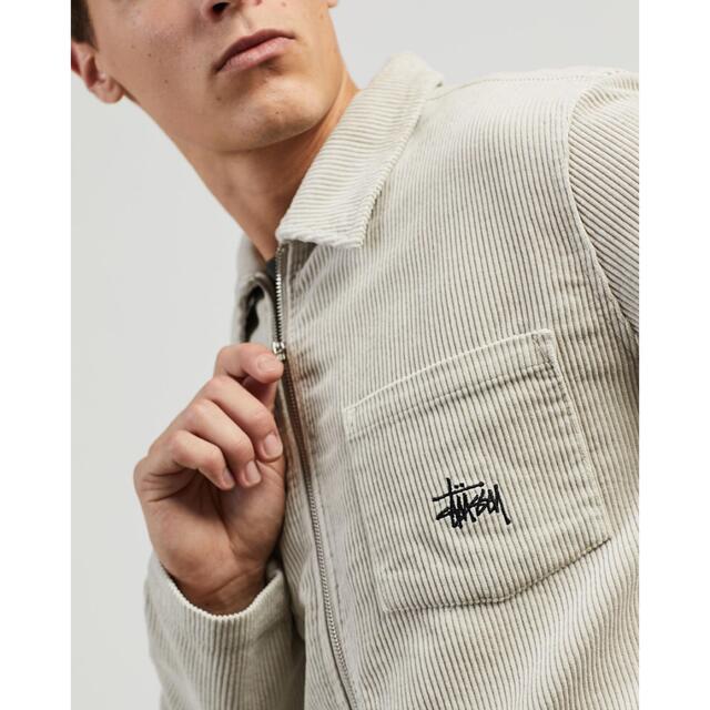 STUSSY - 訳アリ STUSSY コーデュロイ ジャケット ジッパー STUSSY - 訳アリ STUSSY コーデュロイ ジャケット ジッパー