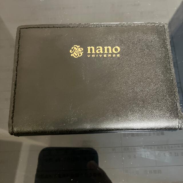 nano・universe(ナノユニバース)のカードケース レディースのファッション小物(名刺入れ/定期入れ)の商品写真